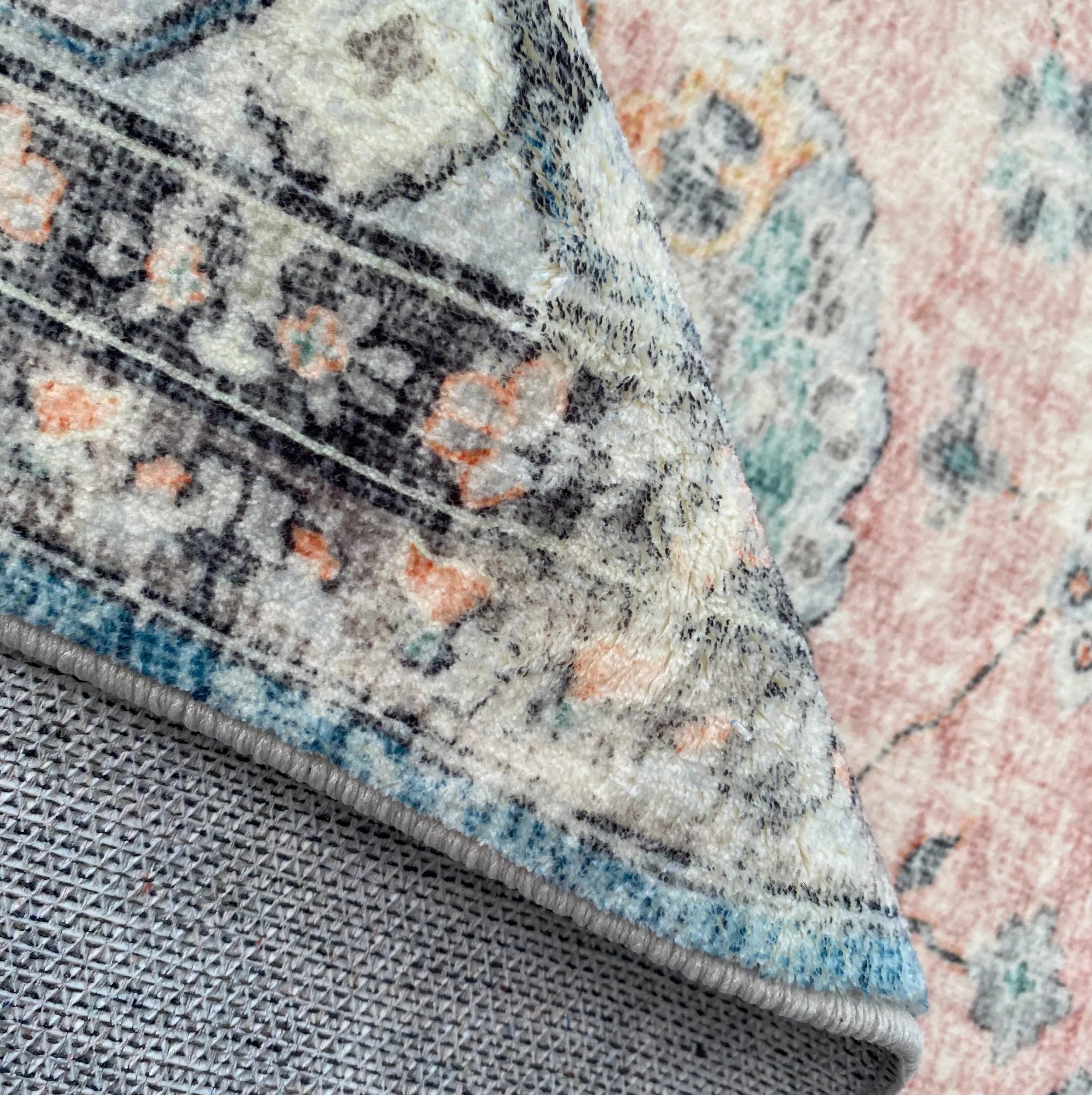 Vinatge Floral Area Rugs for Living Room