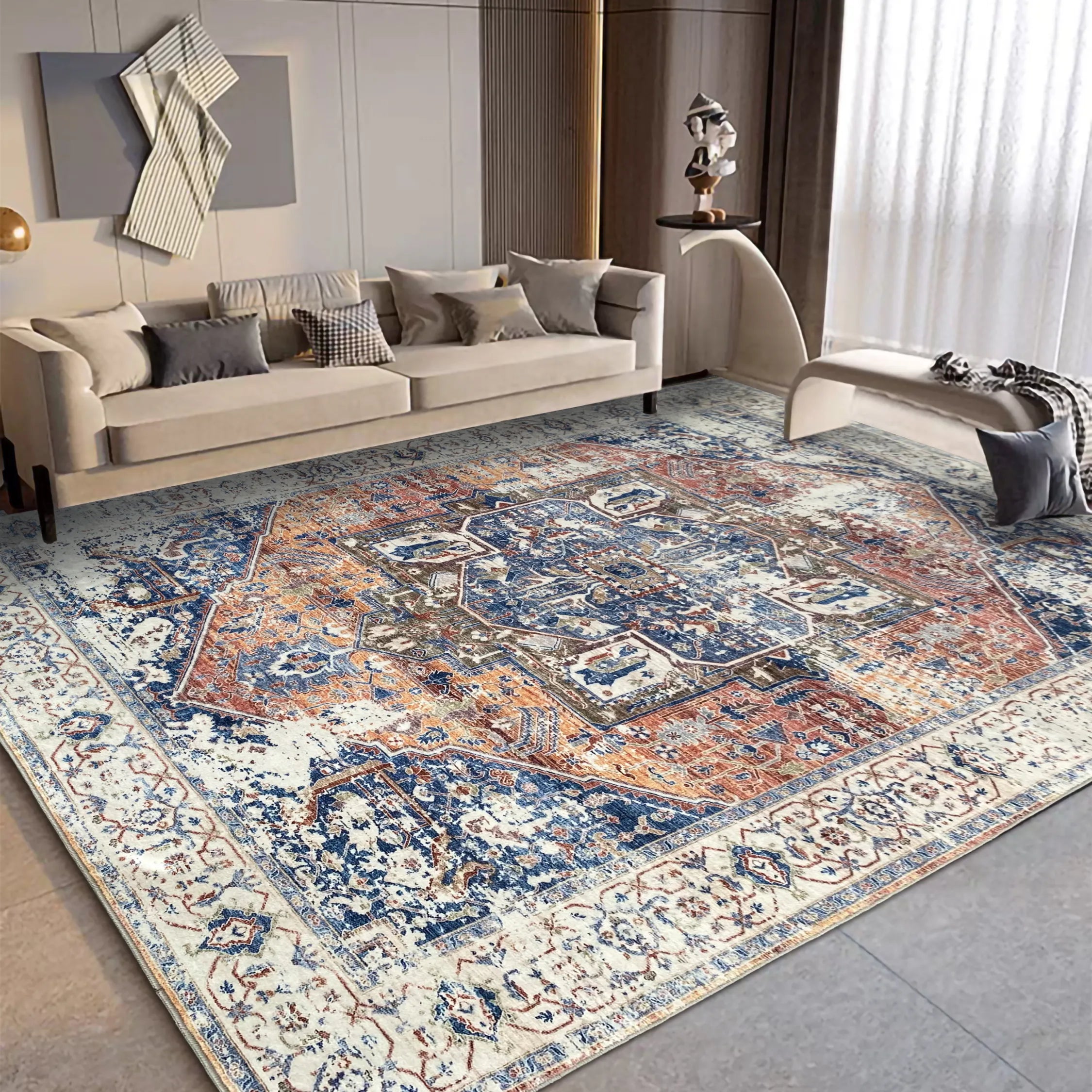 Classic Centerpiece Area Rugs for Living Room