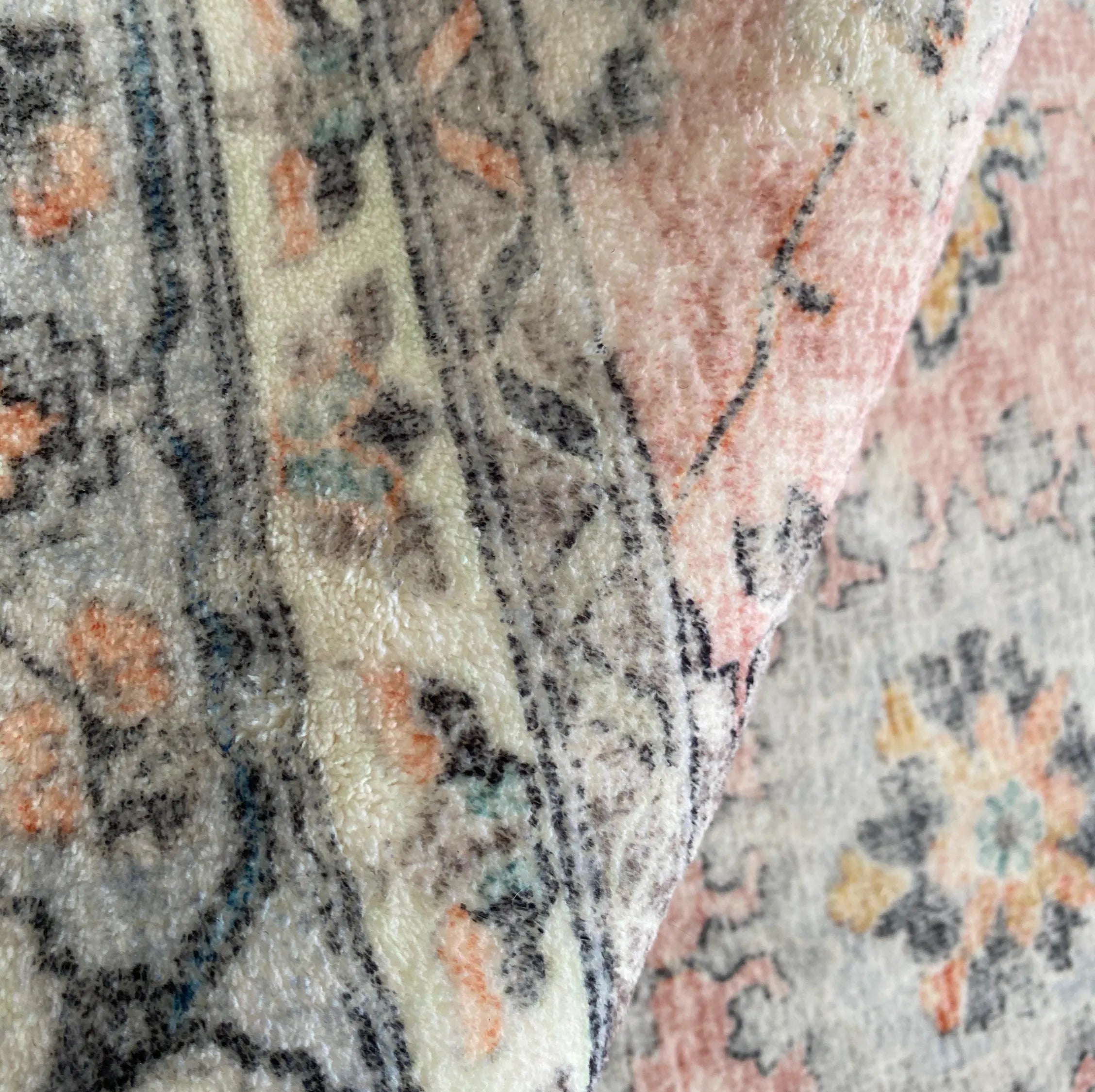 Vinatge Floral Area Rugs for Living Room