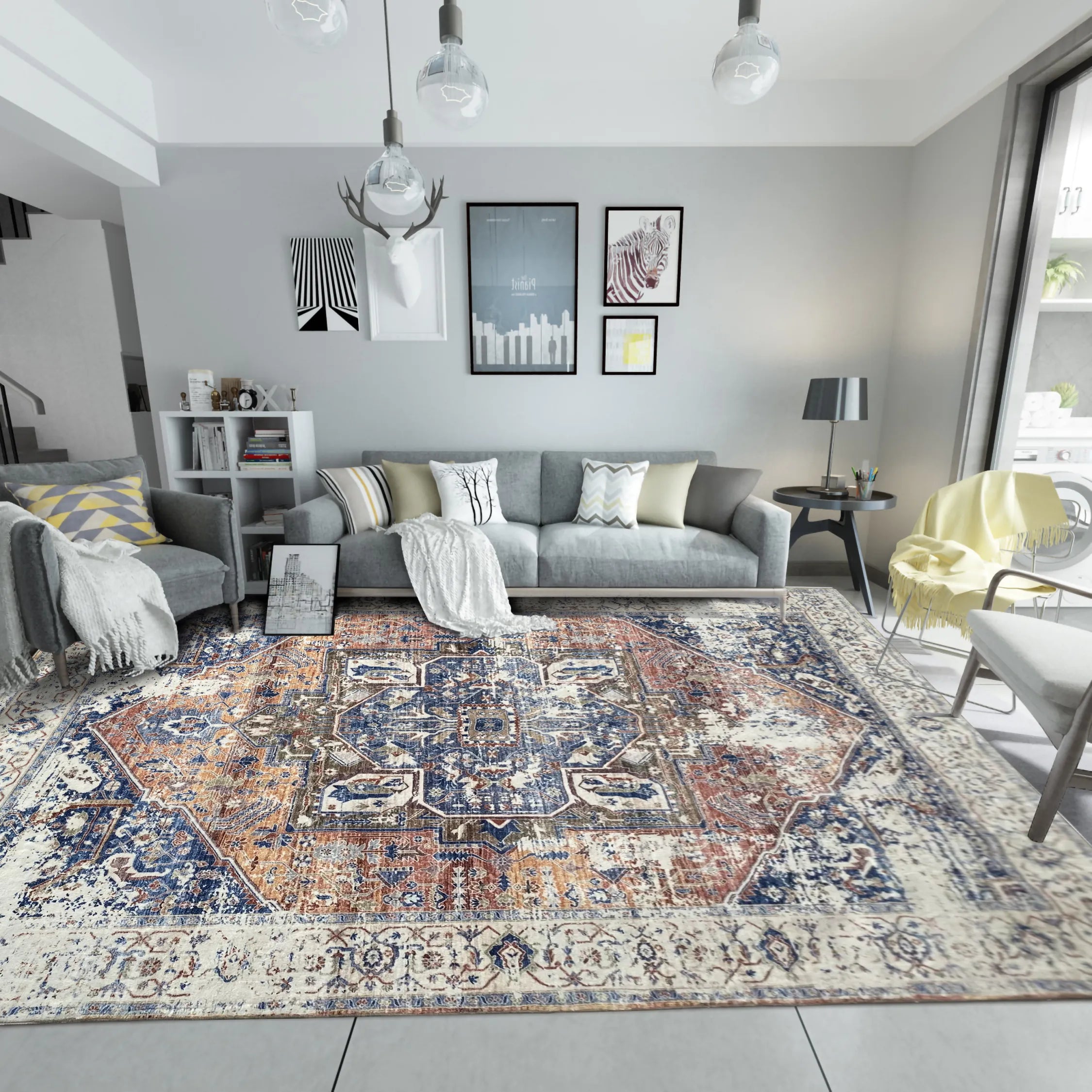 Classic Centerpiece Area Rugs for Living Room