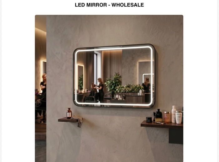 LED Mirrors — backlit bathroom / vanity mirror · Wholesale available · Call for price