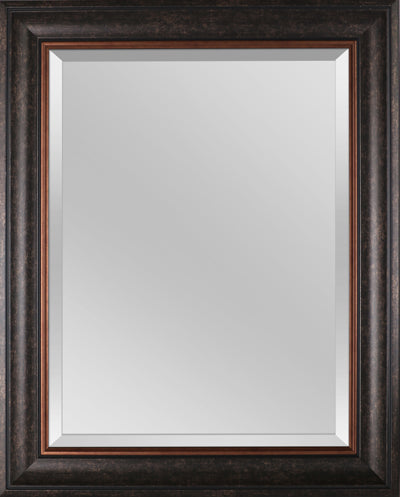 Brown/Bronze Finish Mirror (24" x 30")