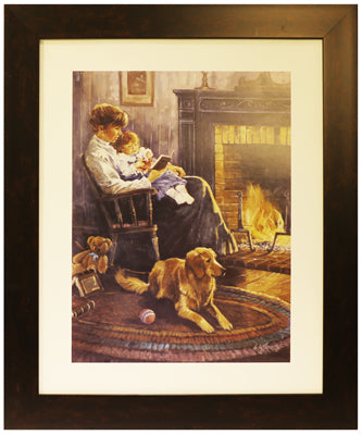 Bed Time Story (19.25" x 23.25")