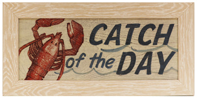 Catch of the Day (11.25" x 23.25")