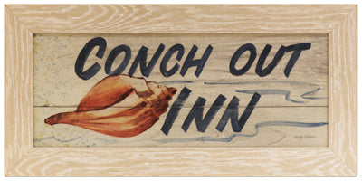 Conch Out (11.25" x 23.25")