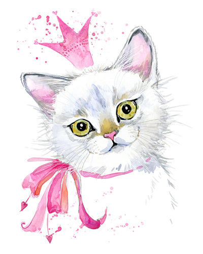 Cat Crown (16" x 20")