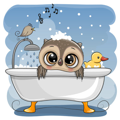 Duck Bath (21" x 21")
