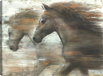 Horse Heads (27" x 35")