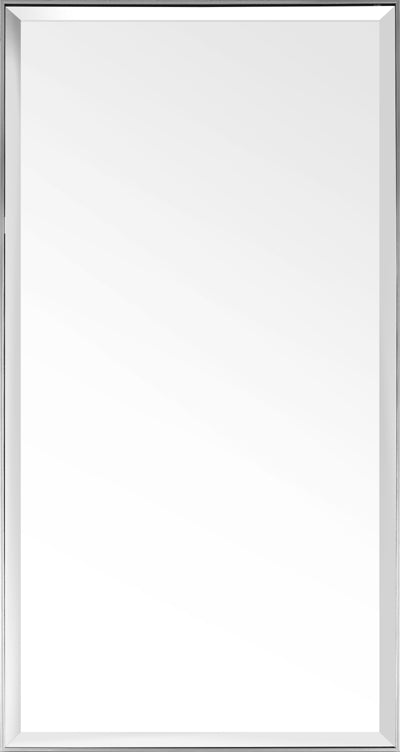 24.5"x48.5" CONTEMPORARY SILVER