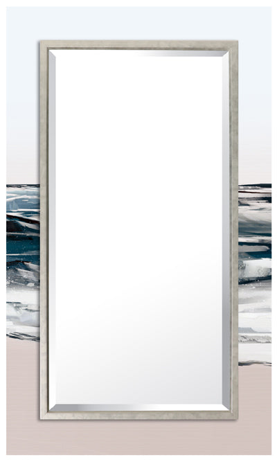 Sea Wave Art Mirror (35" x 59")