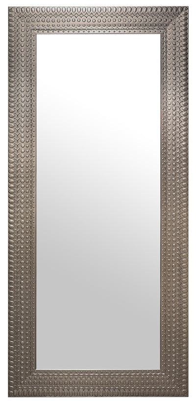 Silver Dot Vanity Mirror (27.25" x 55.25")
