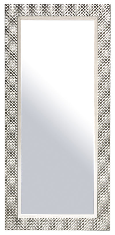 Silver Square Vanity Mirror (27.25" x 55.25")