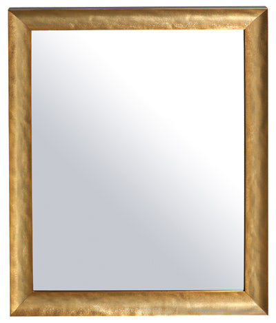 Brushed Gold Vanity Mirror (22" x 27")