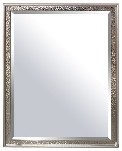 Floating Silver Vanity Mirror (34.5" x 44.5")