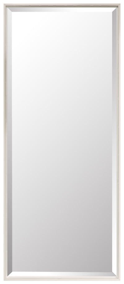 25.5X61.5 WHITE FLOATER MIRROR
