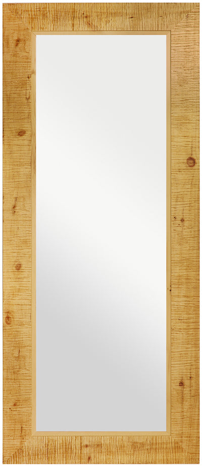 29.25X69.25 NATURAL WOOD MIRROR