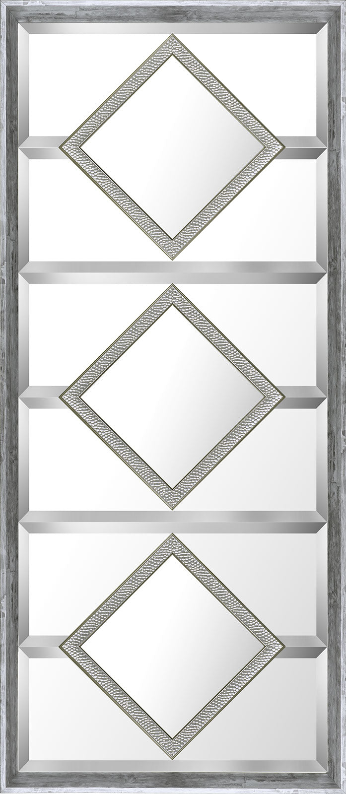 Silver Squares Designer (21.5" x 49.5")