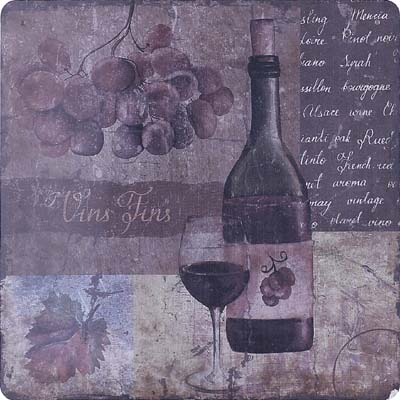 Wine (12" x 12")