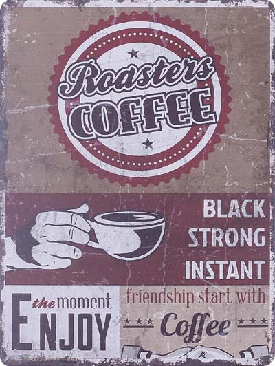 Roasters Coffee (12" x 15.5")