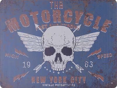 Motorcycle (12" x 15.5")