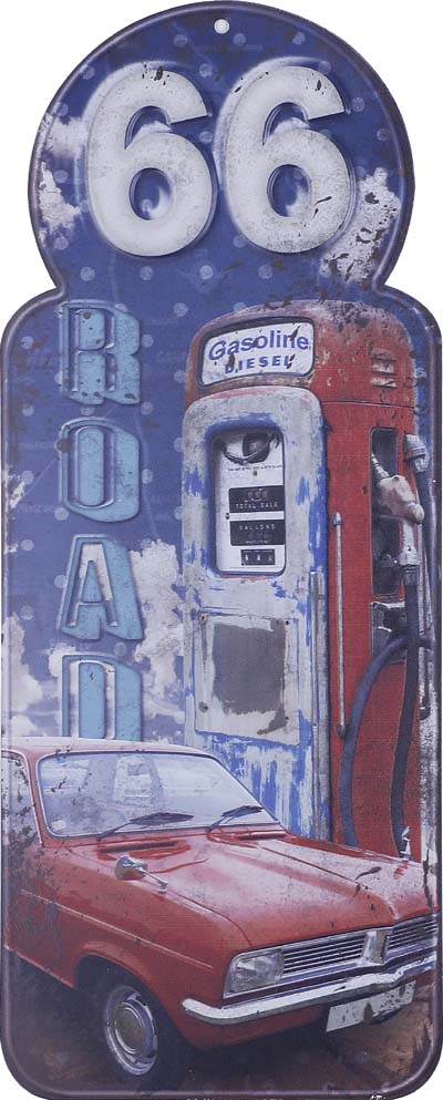 Road 66 (9" x 23.5")