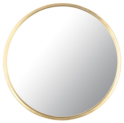Gold Round Mirror (Dia.24")