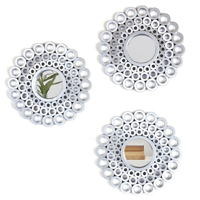 Round Mirror Set of 3 (Dia. 9.5")