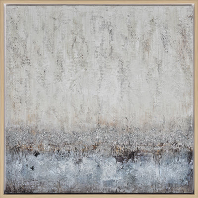 ABSTRACT I 35.4X35.4" PRINT+HANDPAINTED