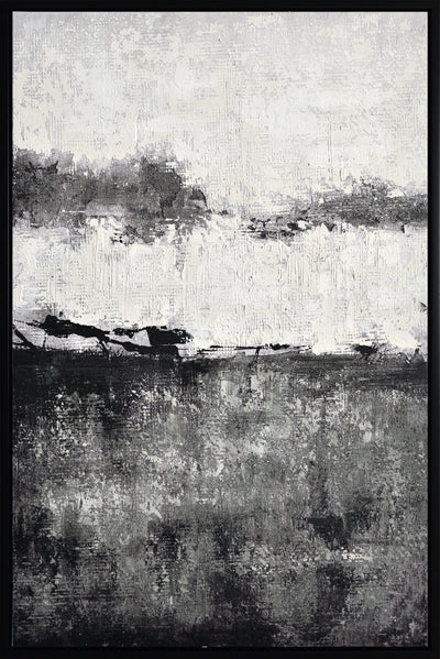 Print & Handpainted, Heavy Texture (32" x 48")