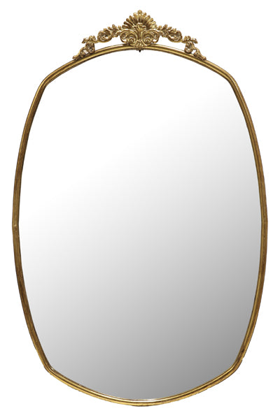 25"X39.4" GOLDEN SHAPED MIRROR