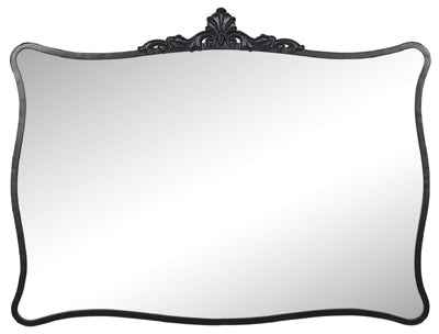 Black Shaped Mirror (31.5" x 23.8")