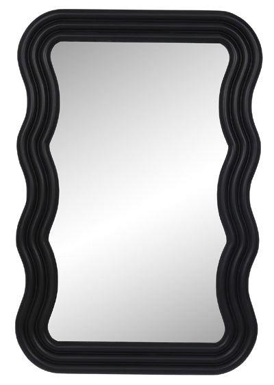 Black Shaped Mirror (23.6" x 35.4")