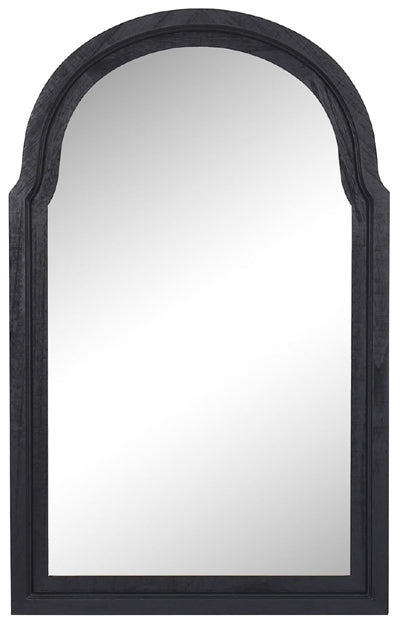 Black Arch Shaped Mirror (23.8" x 37.8")