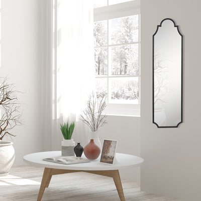 Black Shaped Mirror (13" x 47.2")