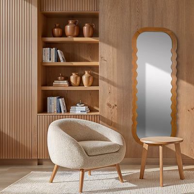 Shaped Wall Mirror (24" x 63")