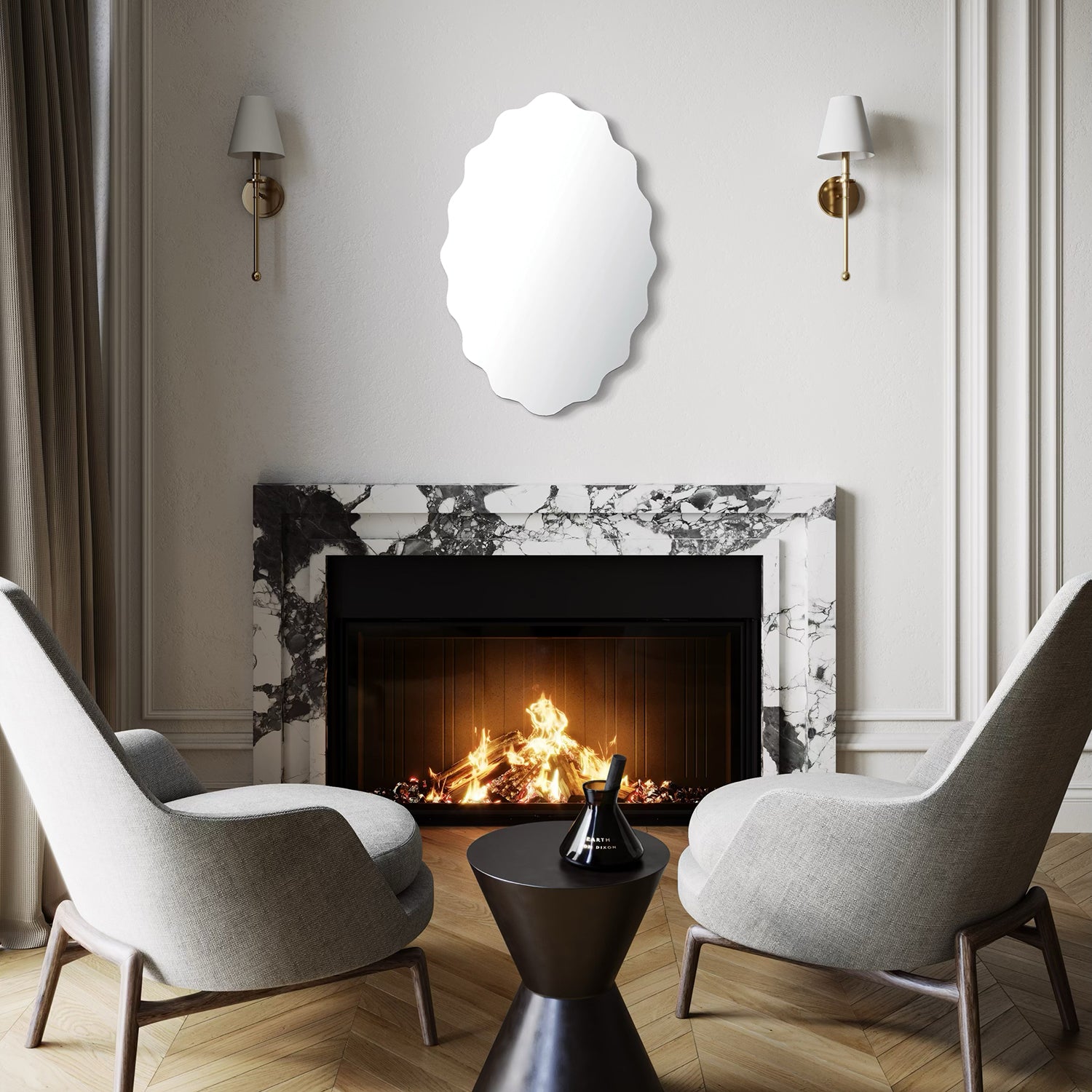 Shaped Mirror (24" x 36") – Style IMP9167
