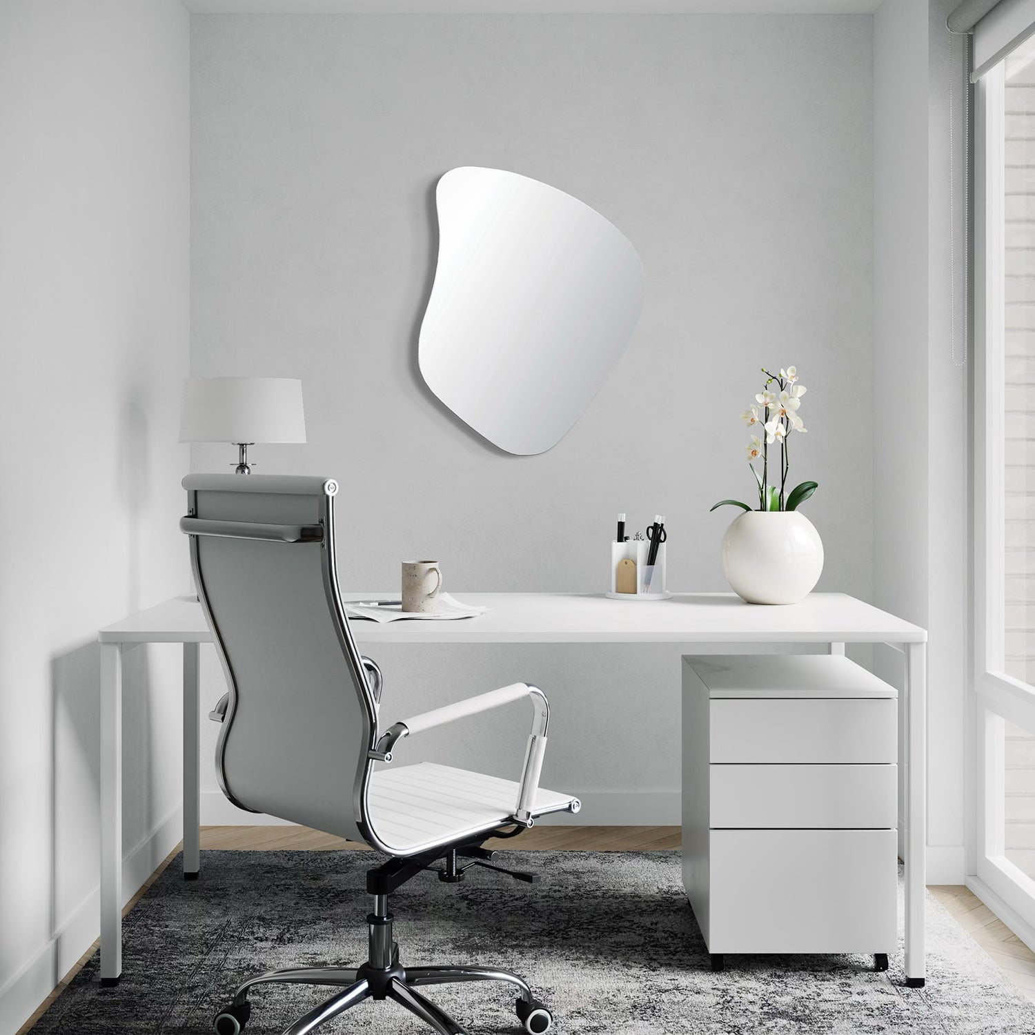 Shaped Mirror (27" x 34")