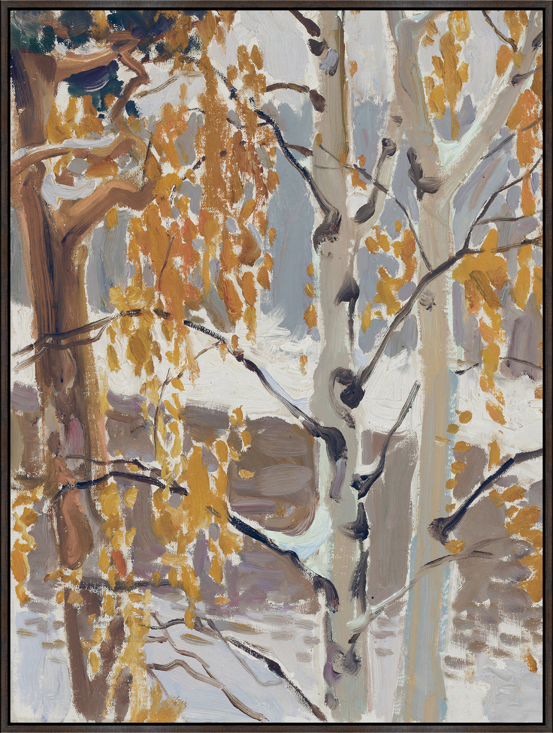 Whispers Through the Birches (37" x 49")