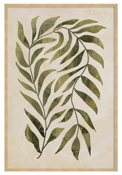 Green Botanical II (26" x 34")