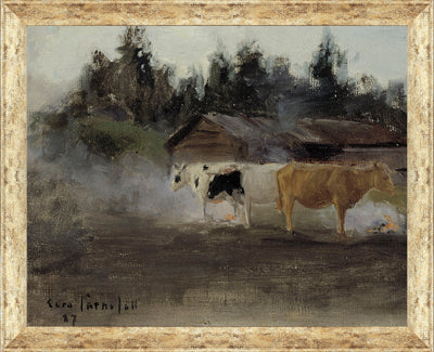 Vintage Cow (9.75" x 11.75")