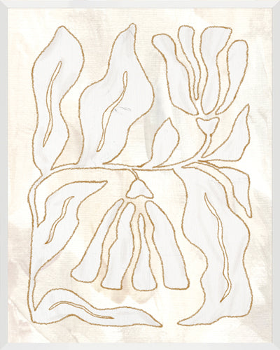 Tulip II Ochre (17" x 21")