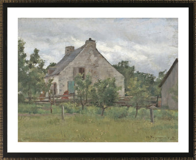 Barn Study II (19.25" x 23.25")