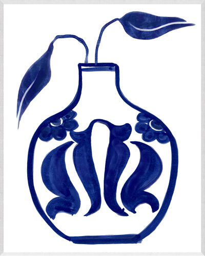 Blue Vase II (16.5" x 20.5")