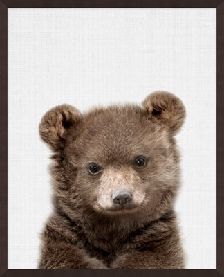 Peekaboo Baby Bear (17" x 21")