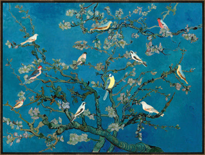 Birds in the Almond Blossom (37.25" x 49.25")