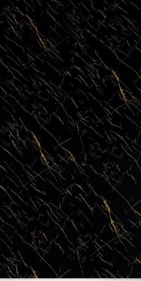 Black Stone PVC marble sheet, 4 x 8 ft