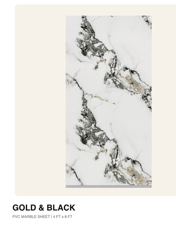 Gold & Black · 4 x 8 ft · $65 per sheet